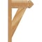Ekena Millwork Traditional Arts & Crafts Rough Sawn Outlooker, Western Red Cedar, 6"W x 14"D x 22"H OUT06X14X22TRA03RWR - alternate 3